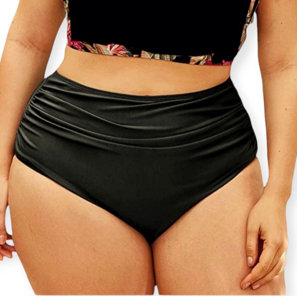 New! High Waisted Swim Bottoms